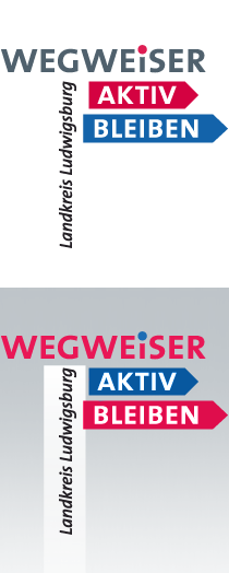 Wegweiser - Aktiv bleiben – Logo
